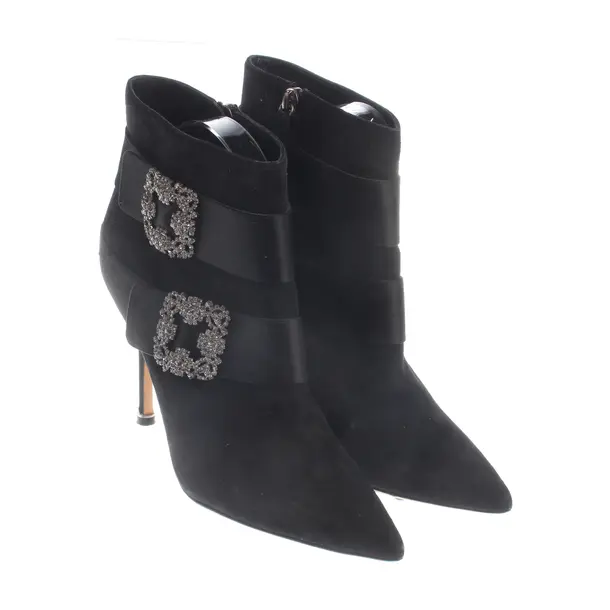 Stiefeletten, in Schwarz, Manolo Blahnik