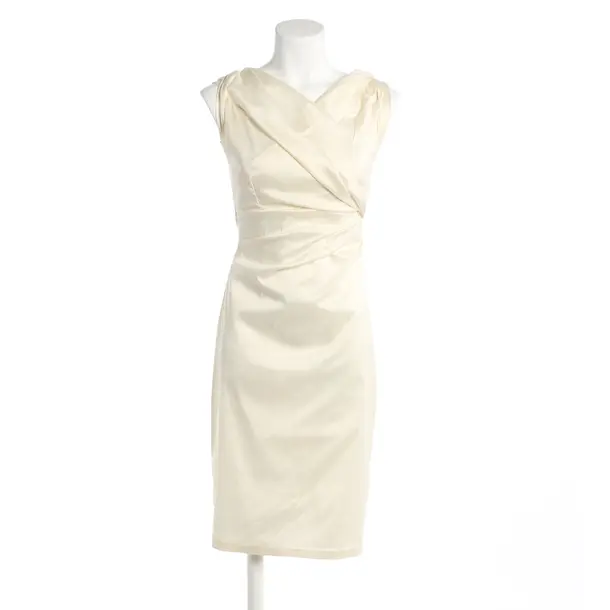 Cocktailkleid, in Cream, Polyester, Talbot Runhof