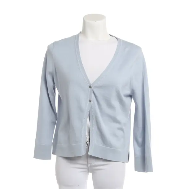 Cardigan, in Light Blue, Cotton, Hemisphere