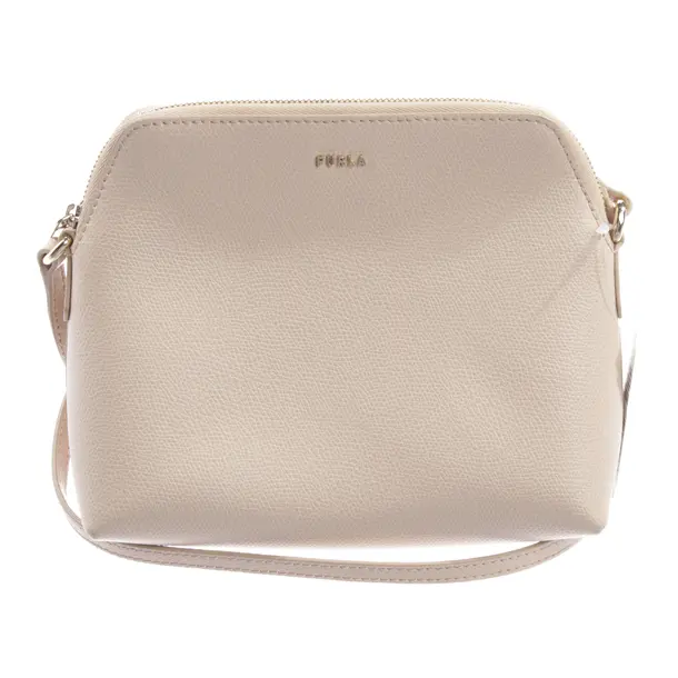 Shoulder Bag, in Beige, Leather, Furla