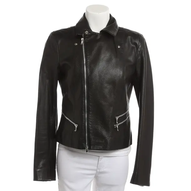 Lederjacke, in Schwarz, Leder, Dondup