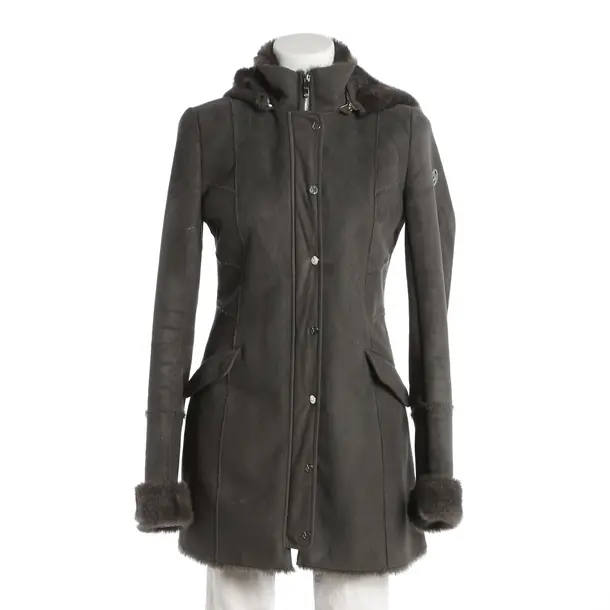 Winter Coat, in Gray, Polyester, Armani Jeans