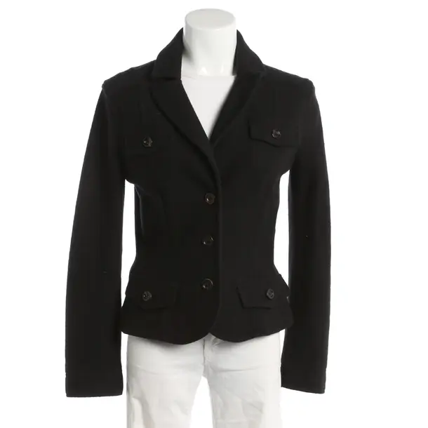 Giacca mezza stagione, in Nero, Lana, Marc Cain