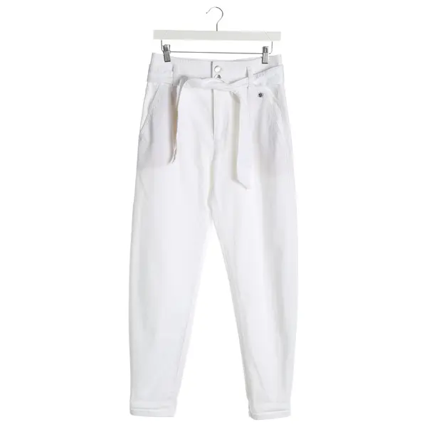 Hose, in Weiß, Baumwolle, Marc Cain