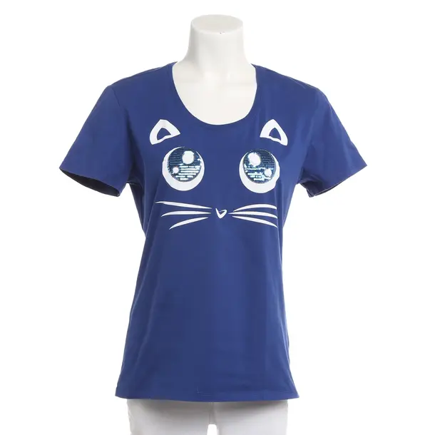 Shirt, in Blau, Baumwolle, Karl Lagerfeld