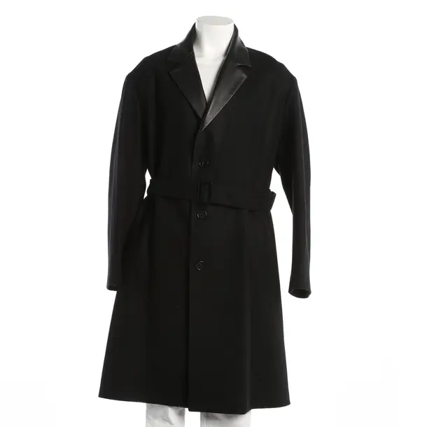 Overcoat, in Black, Wool, MCM