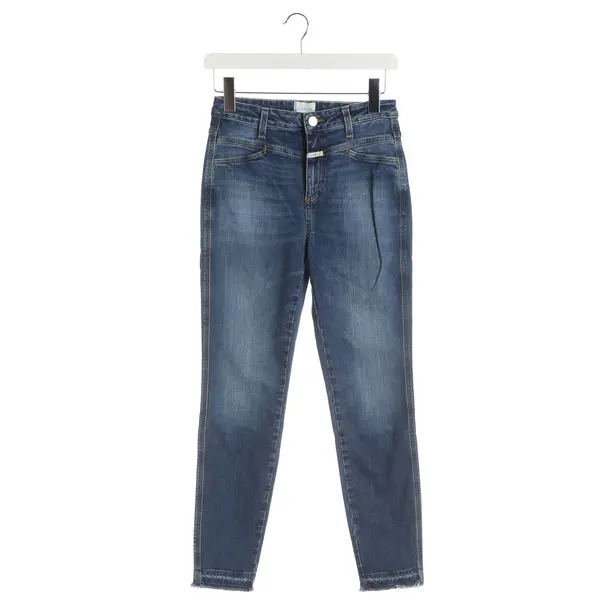 Slim Fit Jeans, in Light Blue, Cotton, Closed