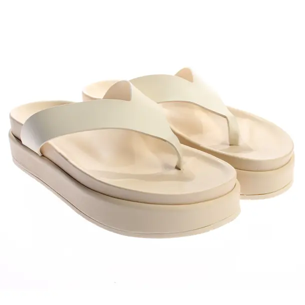 Platform Sandals, in Beige, Ancient Greek Sandals