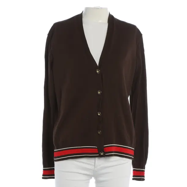 Cardigan, in Brown, Cotton, Tory Burch