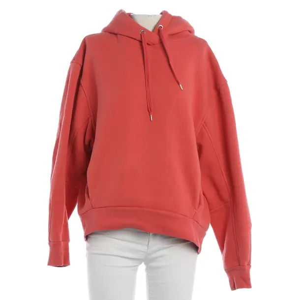 Hoodie, in Red, Cotton, Closed