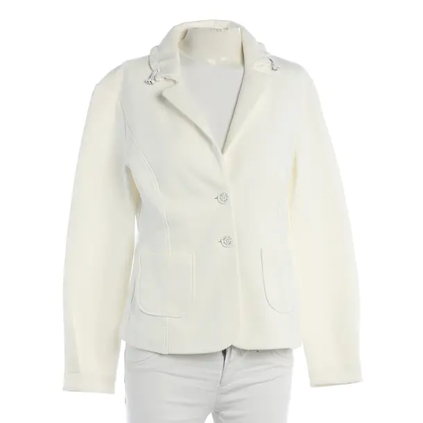 Blazer, in Cream, Cotton, Marc Cain Sports