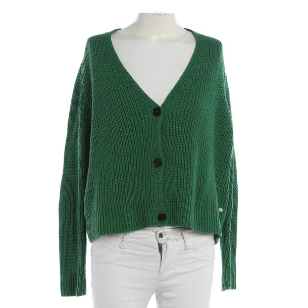 Cardigan, in Green, Cotton, Marc Cain