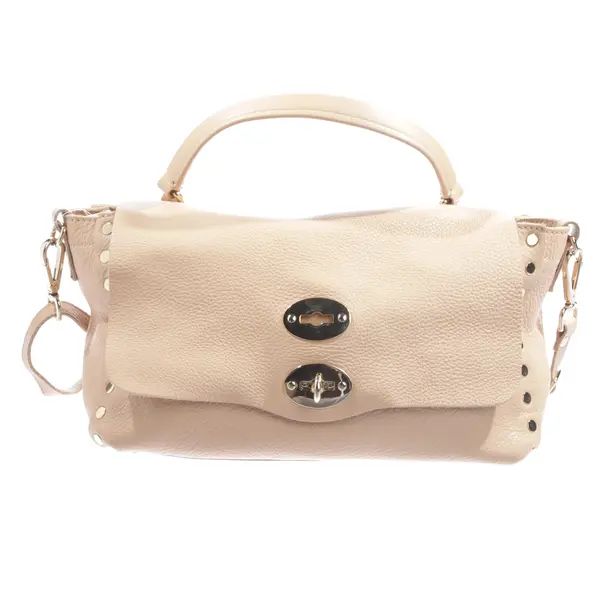 Handtasche, in Hellbraun, Leder, Zanelato