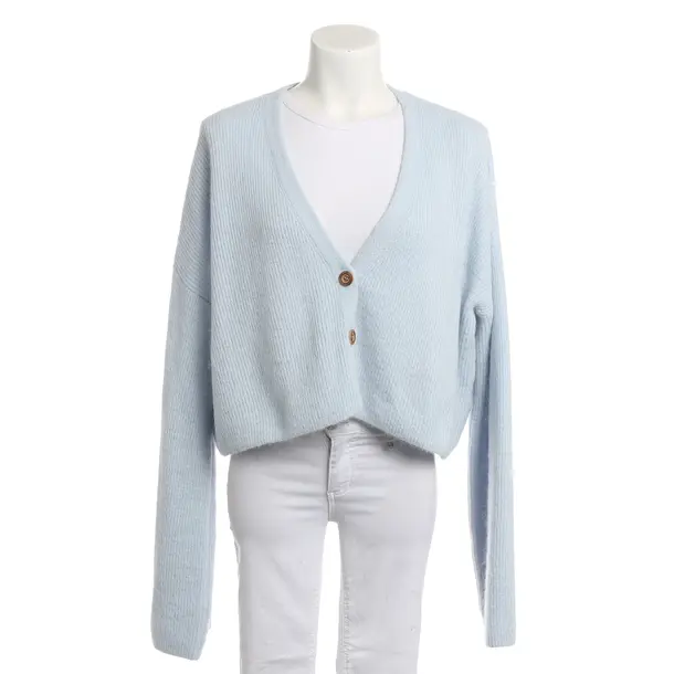 Strickjacke, in Hellblau, Polyamid, by Aylin König