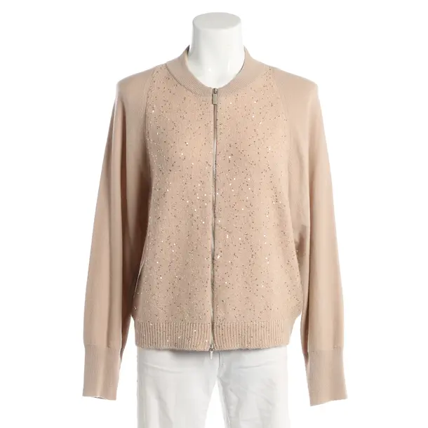 Strickjacke, in Hellbraun, Kaschmir, Fabiana Filippi