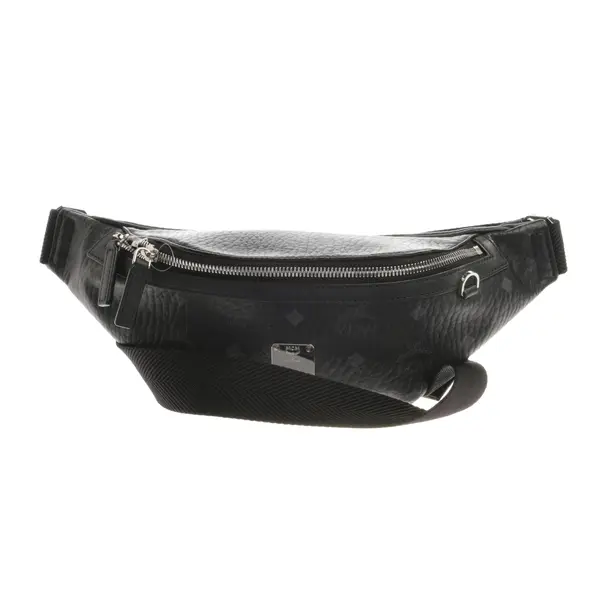 Gürteltasche, in Schwarz, Leder, MCM