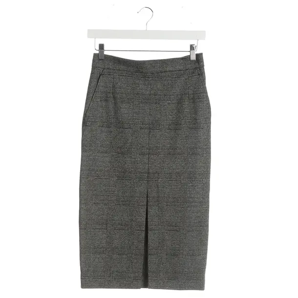 Skirt, in Black, Viscose, Riani