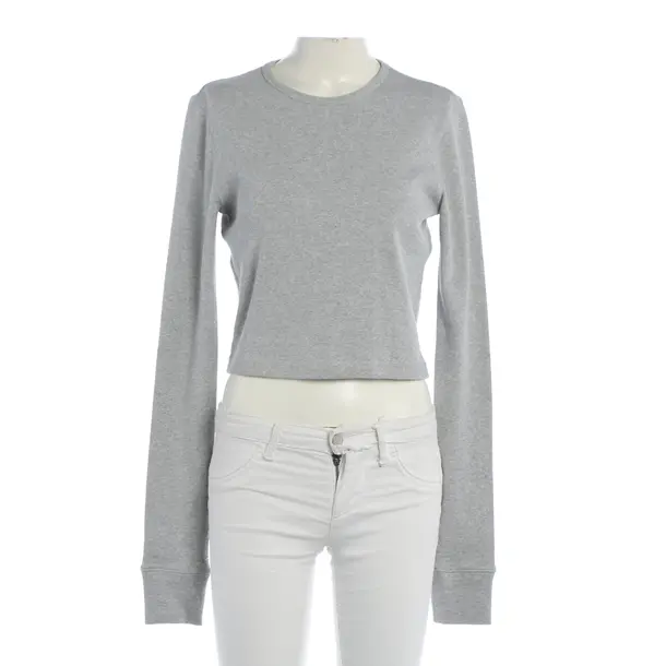 Manica lunga, in Grigio, Cotone, Guardaroba.NYC