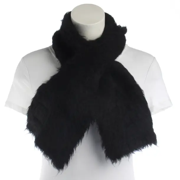 Schal, in Schwarz, Wolle, Acne Studios