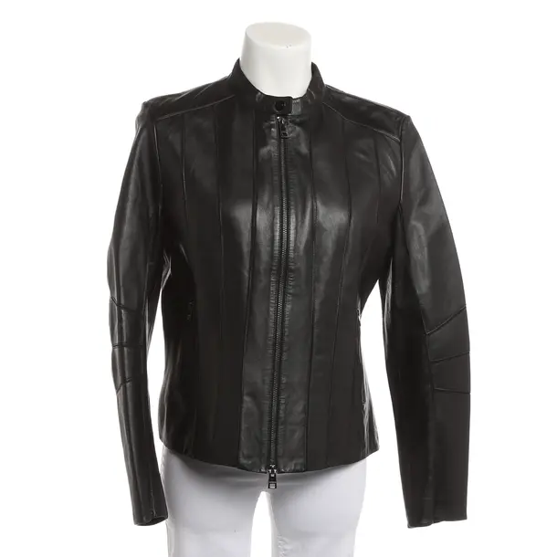 Lederjacke, in Schwarz, Leder, Marc Cain