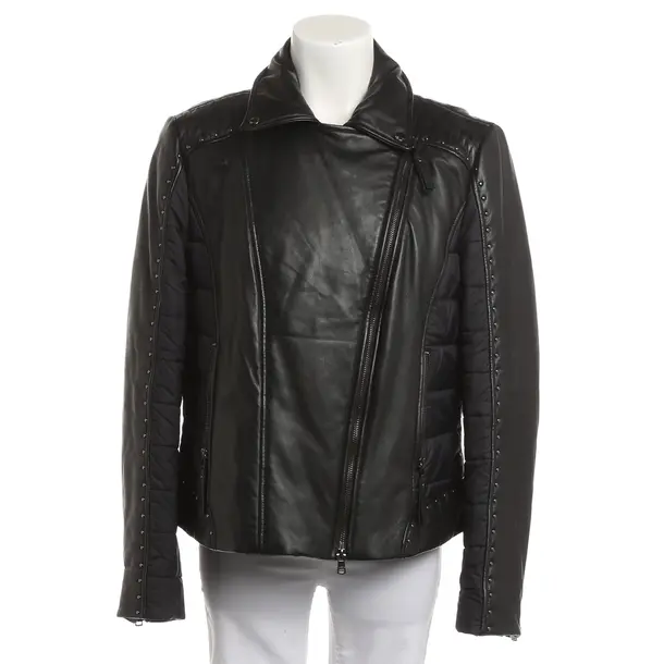 Lederjacke, in Schwarz, Leder, Marc Cain Sports