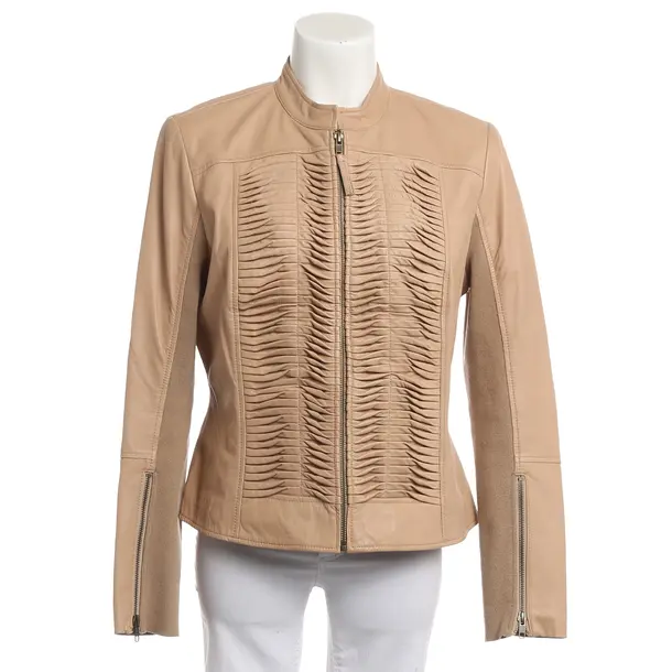 Lederjacke, in Braun, Leder, Steffen Schraut