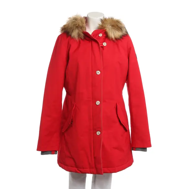 Winter Jacket, in Red, Cotton, Marc O'Polo