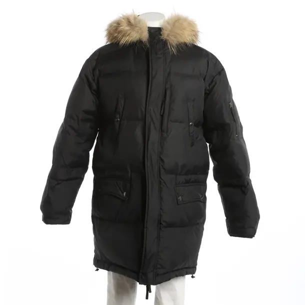 Winter Coat, in Black, Polyamide, Strenesse