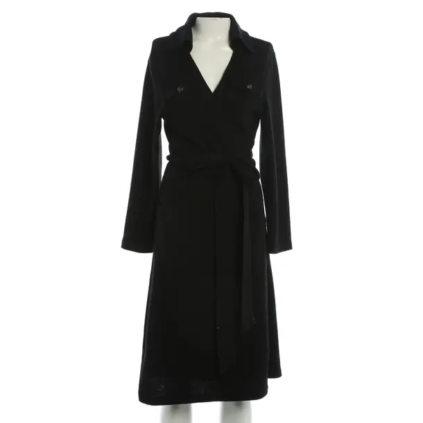 Kleid, in Schwarz, Wolle, Diane von Furstenberg
