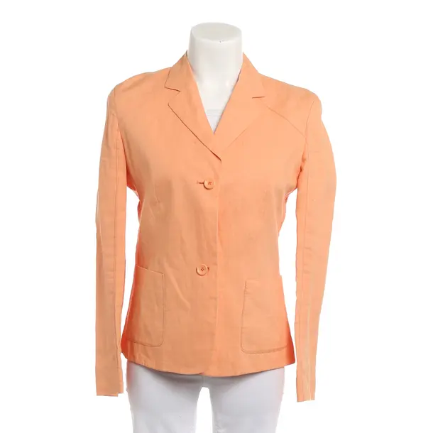 Blazer, in Orange, Linen, Strenesse