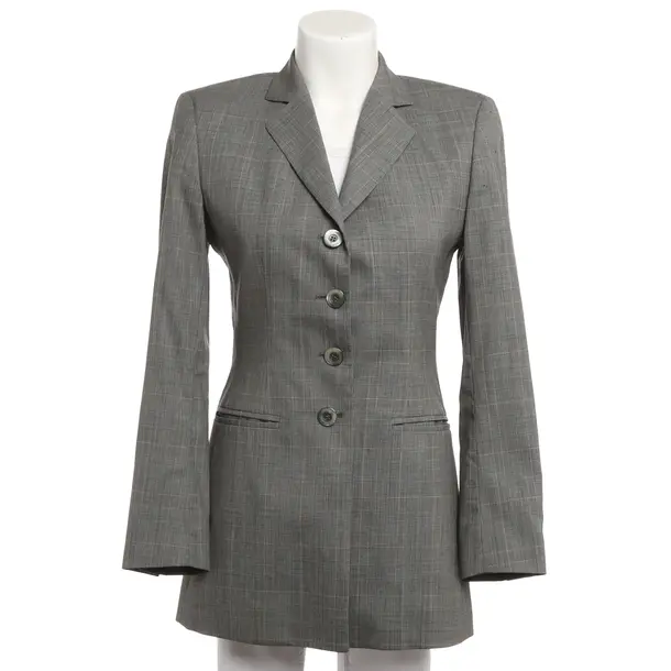 Blazer, in Grau, Wolle, Escada