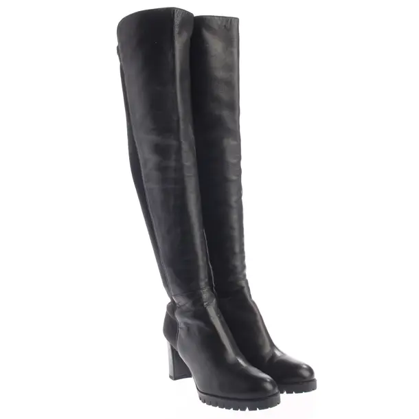 Overkneestiefel, in Schwarz, Stuart Weitzman