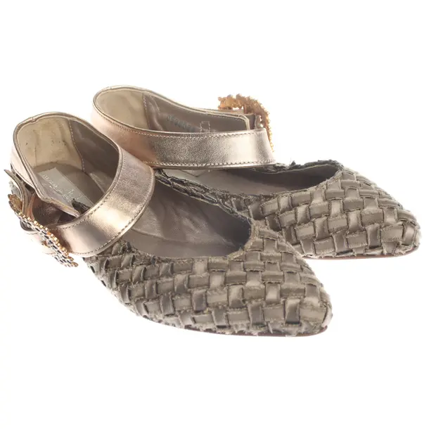 Halbschuhe, in Gold, AGL Attilio Giusti Leombruni