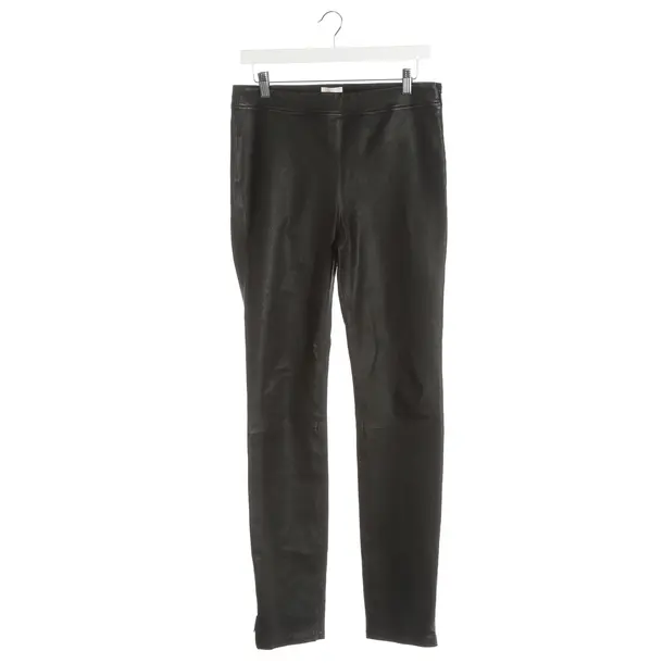Pantaloni, in Nero, Pelle, Chiuso