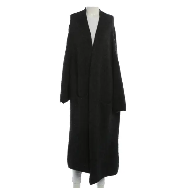 Cardigan, in Dark Gray, Cashmere, American Vintage