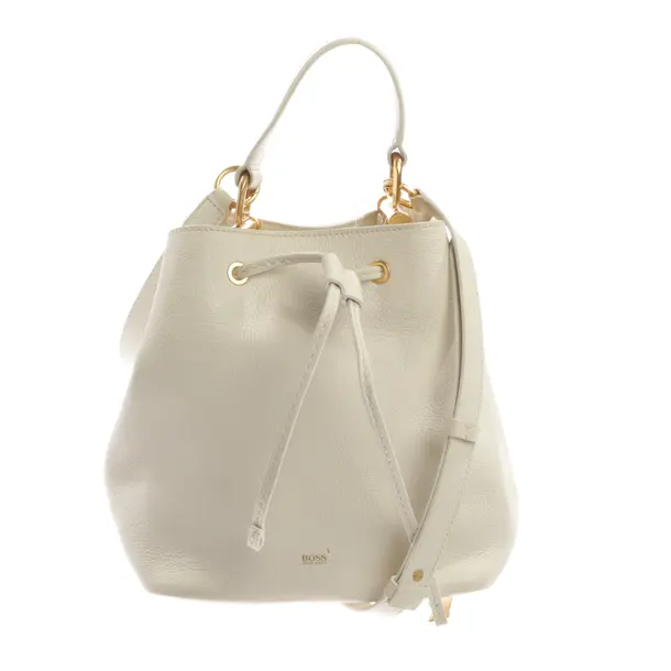 Borsetta, in Bianco, Pelle, Hugo Boss