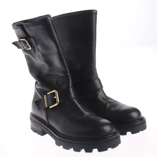 Biker Boots, in Schwarz, Jimmy Choo