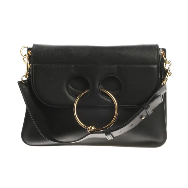 Schultertasche, in Schwarz, Leder, JW Anderson