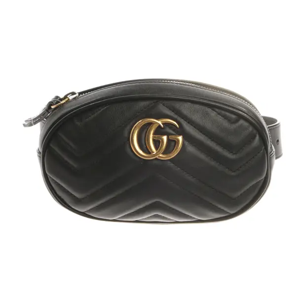 Bum Bag, in Black, Leather, Gucci