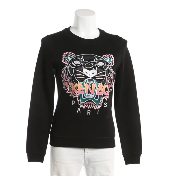 Sweatshirt, in Schwarz, Baumwolle, Kenzo