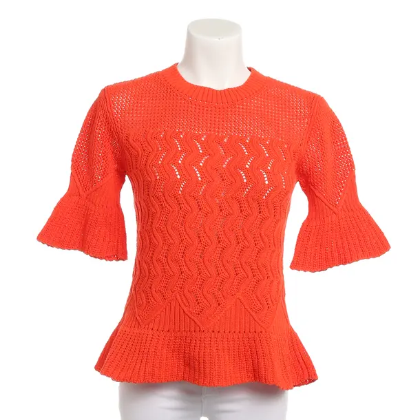 Shirt, in Dunkelorange, Baumwolle, See by Chloé