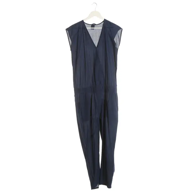 Jumpsuit, in Blau, Baumwolle, Drykorn