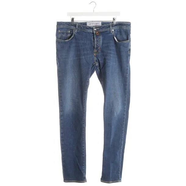 Slim Fit Jeans, in Blue, Cotton, Jacob Cohen
