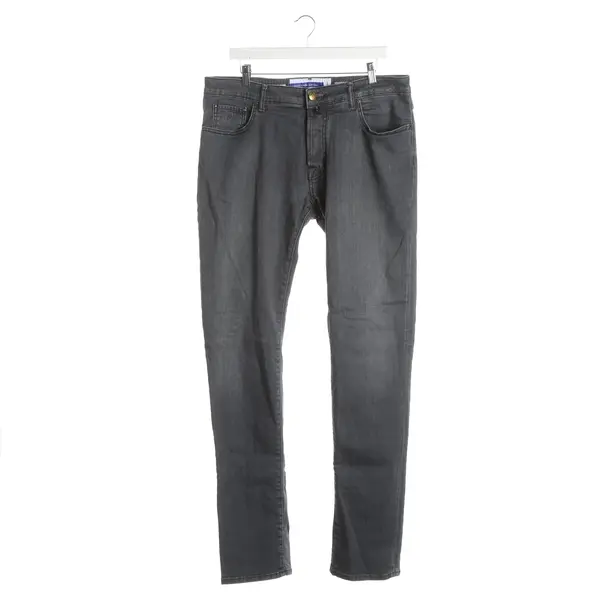 Slim Fit Jeans, in Gray, Cotton, Jacob Cohen