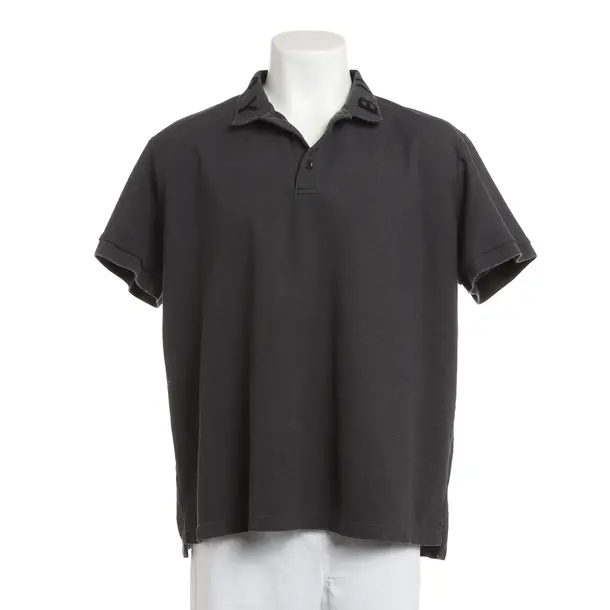 Polo Shirt, in Dark Gray, Cotton, Burberry