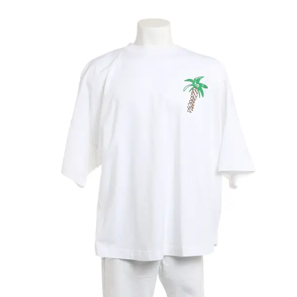 T-Shirt, in Weiß, Baumwolle, Palm Angels