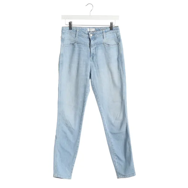 Jeans skinny, in Azzurro, Cotone, Chiuso