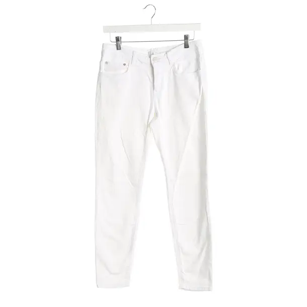 Slim Fit Jeans, in White, Cotton, Closed