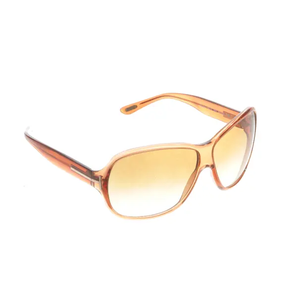 Sonnenbrille, in Hellbraun, Kunststoff, Tom Ford