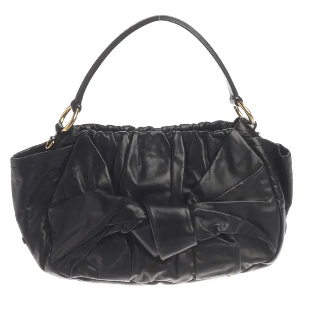 Handtasche, in Schwarz, Leder, Prada